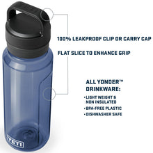 Load image into Gallery viewer, YONDER™ 1L / 34 OZ WATER BOTTLE  with YONDER CHUG CAP
